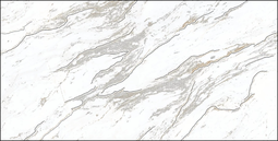 Керамогранит Casaticeramica Carving Polished Gold GS Argentina White Golden Carving 60x120 см полированный с золотым карвингом