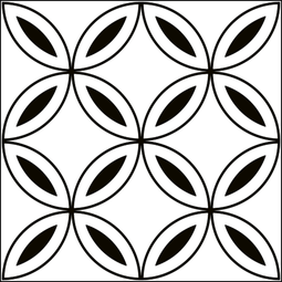 Керамогранит Cersanit Stream геометрия белый 29,8x29,8 см A17922