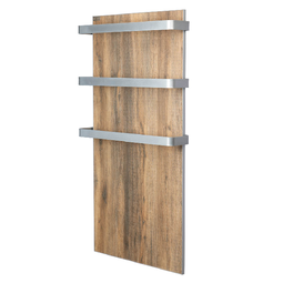 Полотенцесушитель электрический керамический Luxor Wood 1 серебро
