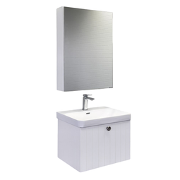 Комплект мебели для ванной Comforty Истра 60П ясень беленый