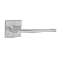 Дверная ручка на тонкой розетке Punto K.ARC.Q52.MAIN SSC-16 сатинированный хром