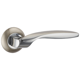 Дверная ручка Punto R.TL54.BOSTON SN/CP-3 матовый никель/хром
