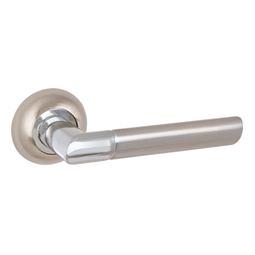 Дверная ручка Punto R.ZR54.UNI SN/CP-3 матовый никель/хром