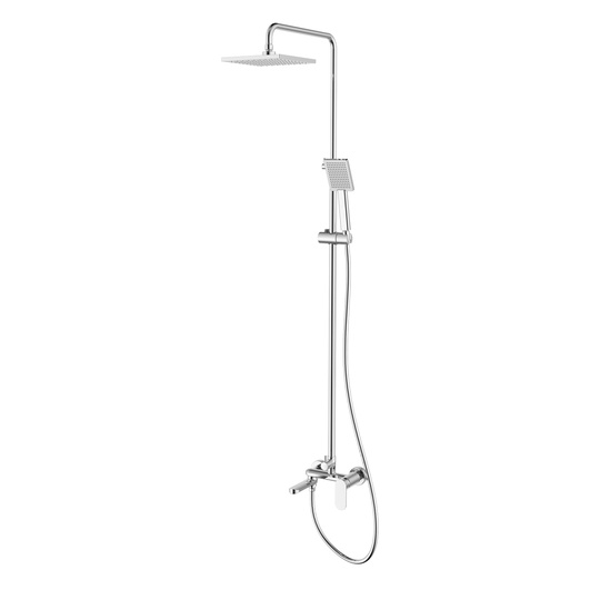 Душевая система Azario Florida Square хром AZ-WSA654232C