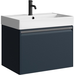 Тумба с раковиной Aqwella Pure 66 серый