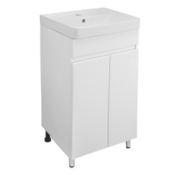 Тумба с раковиной Azario Эстима 50Н белый