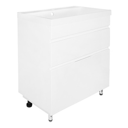 Тумба с раковиной Azario Эстима 70/2Н белый