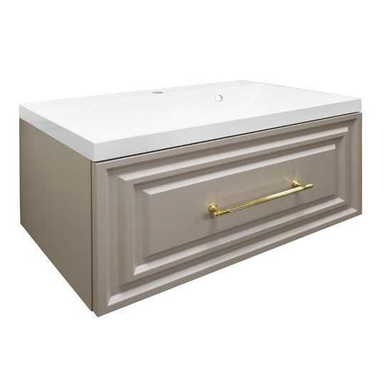 Тумба с раковиной Azario Laura 80/1 кашемир